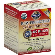 garden of life raw probiotics 5 day max