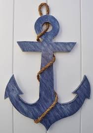 Nautical Beach Decor Anchor Wall Art