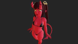 Meru The Succubus 3D model rigged | CGTrader