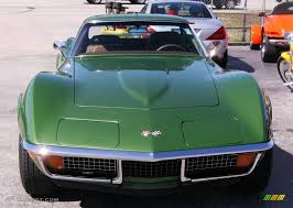 1972 Elkhart Green Chevrolet Corvette