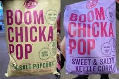 Which is healthier Boom Chicka Pop or skinny pop?