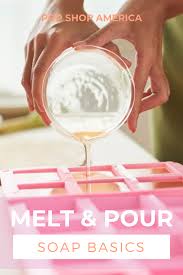 how to work with melt pour soap