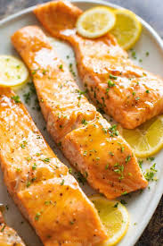 brown sugar glazed salmon recipe video