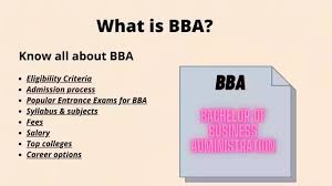 BBA Admission in Mount Carmel Management Quota Seat