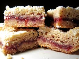 I know these are bars and not cutouts, but they taste just as good! Austrian Raspberry Shortbread Bars Want Dessert