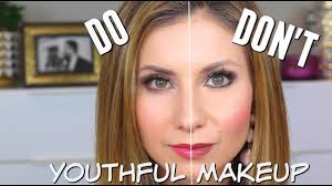 youthful makeup dos don ts what