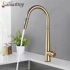 kitchen faucets thickened br brushed
