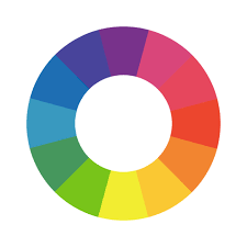 multicolored wheel color circle guide