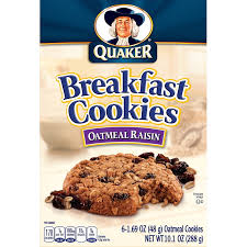 quaker breakfast cookies oatmeal