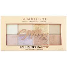 makeup revolution soph x revolution highlighter palette 0 56 oz