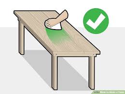 The Easiest Way To Make A Table Wikihow