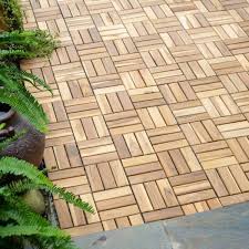 teak wood deck tiles