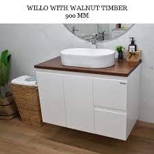 Willo 900mm Wall Hung Bathroom Vanity