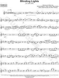 Start from a blank score sheet. Itsamoney Blinding Lights Sheet Music Violin Solo In C Minor Download Print Sku Mn0210213