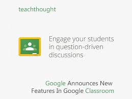By allowing students to submit their work with classroom. 7 New Features Added To Google Classroom
