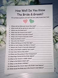Read about grooming for grooms at tlc weddings. Pack Of 10 How Well Do You Know The Bride Groom Cards Game