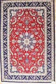 isfahan wool silk 6 6 x 4 3 arian