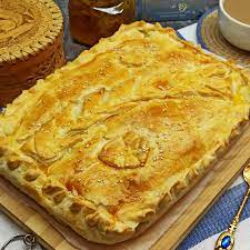 Пирог с капустой из слоёного теста - рецепт автора Светлана Лыжина ❗  Амбассадор
