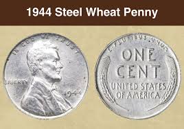 1944 steel wheat penny coin value