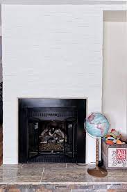 How To Paint A Stacked Stone Fireplace