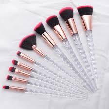 unicorn makeup brushes sets maquiagem