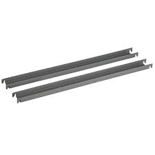 These hard wearing lateral file cabinet rails are made to work with hon lateral files. Hon 919492 15 1 4 Double Cross Rails For 42 Gray Lateral Files 2 Pack