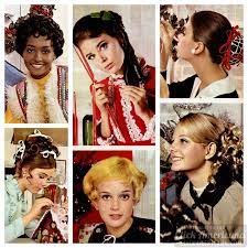 happy holiday hairstyles of the 60s