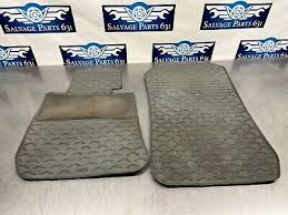 bmw oem gray rubber floor mats set