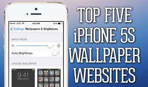 Their are too many websites for wallpapers, u can say a very large list. Top Five Iphone 5s Wallpaper Websites Stateoftech