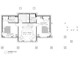 In the basement is a rec room, bunk or 8 Normerica Timber Frames House Plan The Lanark 3522 Basement Layout Normerica