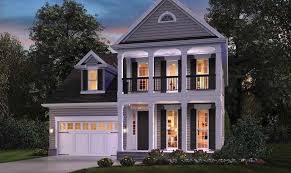 Colonial House Plan 22189 The Madewood