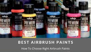 Choose The Right Airbrush Paint