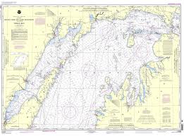 Noaa Chart 14902 North End Of Lake Michigan Including Green Bay