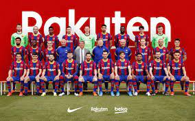 Zamora, samitier, ramallets, suárez, césar, kubala, migueli, schuster. Image Barcelona S Official Team Photo For 2020 21 Barca Universal