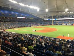 section 128 at tropicana field