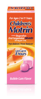 Fever Reducer Pain Relief With Childrens Motrin
