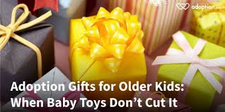 adoption gifts for older kids when