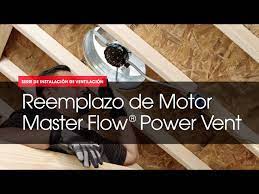 gaf master flow replacement motors