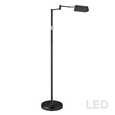 The frye collection features a compact swing arm so you can reposition the lighting element where you need it. Swing Arm Satin Floor Lamps At Lowes Com