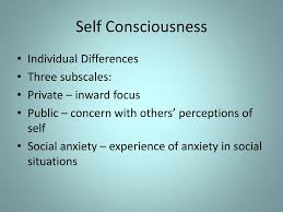 self monitoring and self consciousness