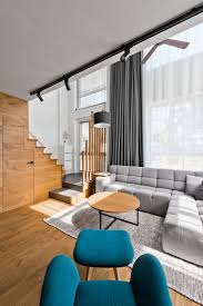 scandinavian loft apartment interior