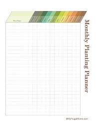 Free Printable Garden Planner