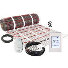 electric radiant floor heating mat for