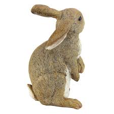 Bunny Standing Garden Rabbit Statue