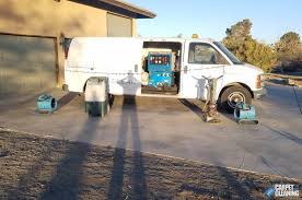 carpet cleaning van w truck mount unit