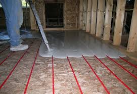 installing electric radiant floor