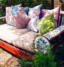 sofa into garden furniture