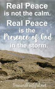 When You Need Real Peace in the Storm - Lisa Appelo