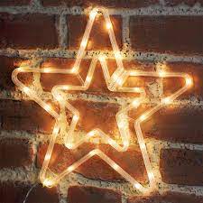 battery operated led star