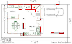 two y house plan with 3 bedrooms